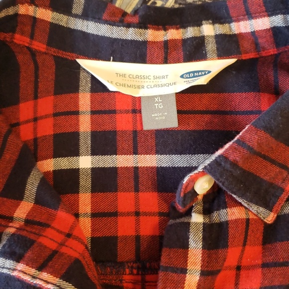 Flannel top - Picture 2 of 2